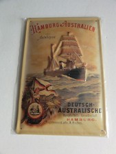 Dampfschiff Hamburg Australien