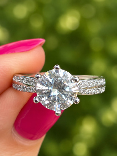 Zertifizierter karat diamant - zertifizierter,