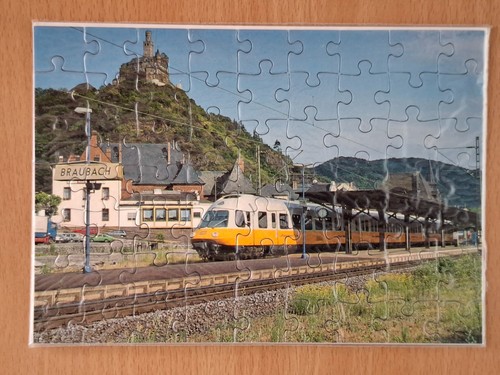 Puzzle elektro triebwagen der - puzzle,