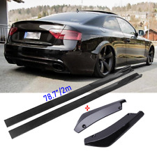 Seitenschweller + Heckstoßstangenschutz Lippe für Audi A4 S4 8K B8 S-Line RS4