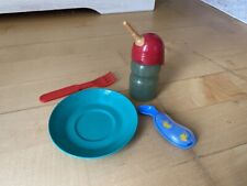 Puppen Zubehör Set Teller