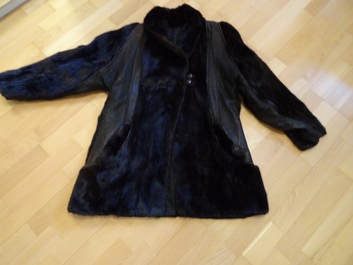 Moderne echtpelz nerzjacke mit - nerzjacke,