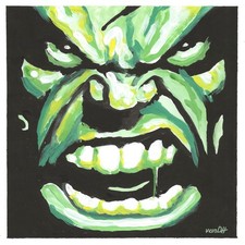 POPART Malerei Painting HULK