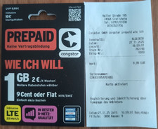 Exklusive SIM 0160 Nummer mit