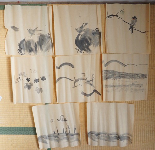 Japanische tuschezeichnungen - japanische,