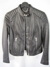 Belstaff Damenlederjacke in it 38 / UK  6 / Neuw./ Schwarz/sehr hoher NP