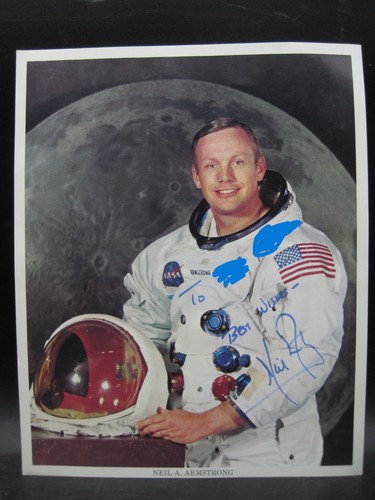 Neil armstrong signierte - neil,