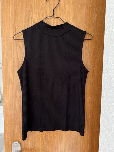 Schwarzes neckholder top - schwarzes,