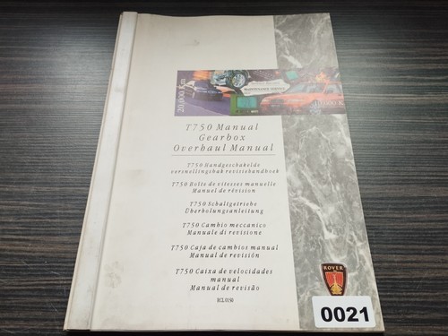 021 rover werkstatthandbuch - 021,