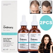 2x The Ordinary Multi Peptide Serum für Haar Dichte 60ml Haarausfall Behandlung~