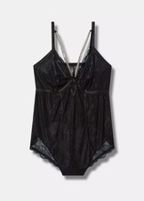 Torrid Diamante Lace Bodysuit-