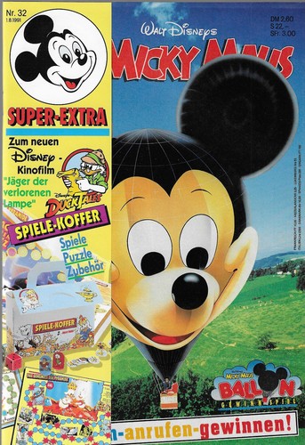 Micky maus 1991 mit - nr.32,