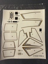 Decal für Revell 7916 Kawasaki KZ 1300 B Touring 1:8