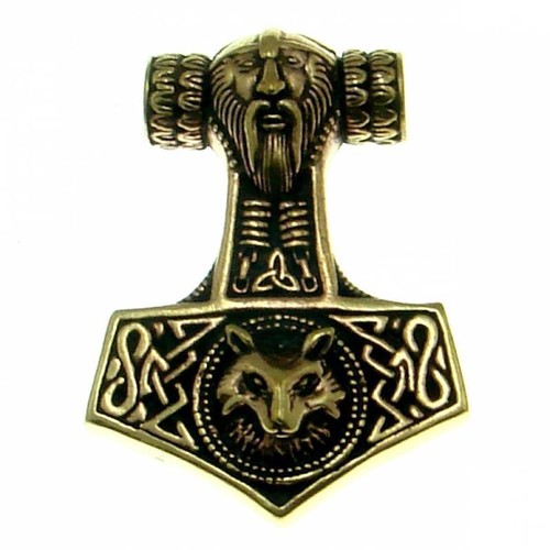 Wikinger fuchs thors - wikinger, hammer