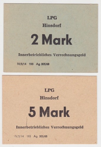 Mdn banknoten ddr lpg - 2,