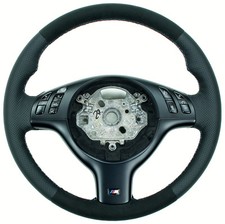 BMW E46 E39 M3 M5 Schaltwippen M Leder Lenkrad Perfo-Alcantara PA