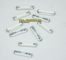 10x  Sicherung  8A  weiß