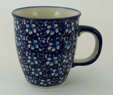 B-Ware Bunzlauer Keramik Tasse MARS, Becher, blau/weiß, 0,3 Ltr, (K081-J109)