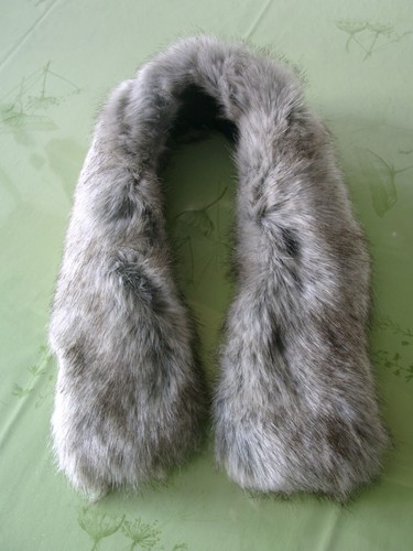 Natur fell schal - pelz, echtfell