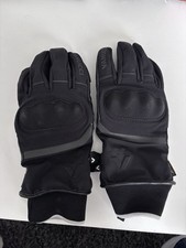 Schwarze Motorrad Handschuhe
