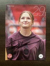 Deuber AK Autogrammkarte