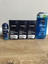 Nivea Men Set Hydrocare Gesichtscreme 3x Plus Deo Und Duschgel NEU OVP ✔️