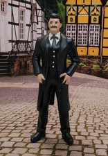 Spur G Figuren historischer Erfinder Nikola Tesla Sammelfigur 1/24 1/22,5 bemalt