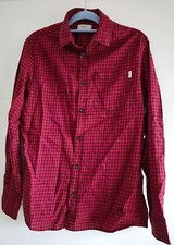 Jack&Jones, Hemd Herren, Kariert, Rot/schwarz, Gr. M, Langarm, Neuwertig UVP 40€