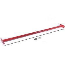 Reckstange metall 125 - cm, rot