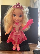 Dornröschen Jakks Disneyfigur ,30cm mit Kleid und Krone/Arme,Beine u.Kopf bewegl