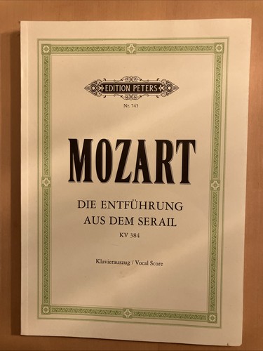 Mozart die entführung aus dem - mozart,