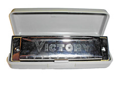 vintage Mundharmonika VICTORY
