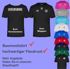 Mein Verein - Trainingsshirt - Trikotsatz - Vereinstrikot - Flock optional