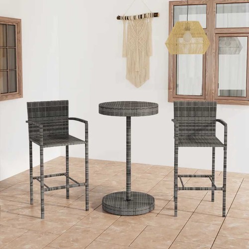 Gartenbar poly rattan - gartenbar,