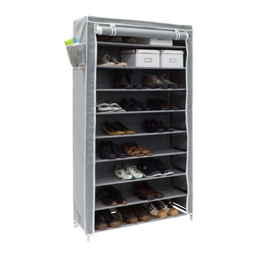 Schuhschrank mit stoffbezug