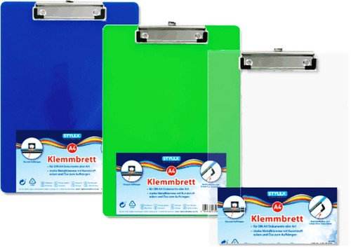Klemmbrett din transparent - din,