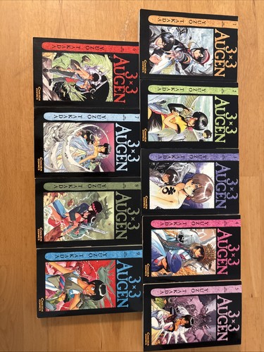 3x3 augen manga band 9 - 3x3,
