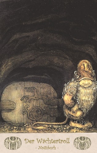 Der wächtertroll notizbuch - wächtertroll,