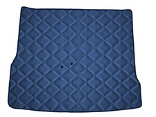 Öko Leder Kofferraumteppich für Cupra Terramar mHEV Hybrid 2024-… Obere, Dunkelb