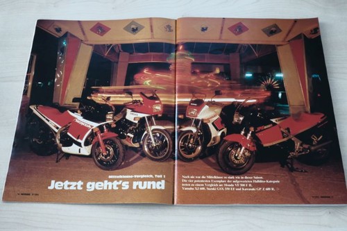 Motorrad 1985 honda 500 - motorrad, 09/1985