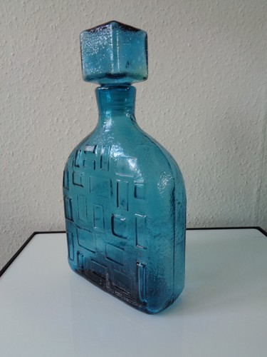 Empoli blaue glas - glas, flasche