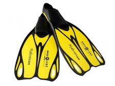 Aqua Lung Schwimmflosse Hydrostream Vollfuß Taucherflosse Schnorchelflosse Gelb