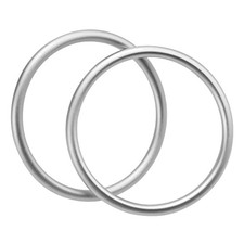 Aluminium trageringe baby - aluminium,