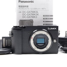 Panasonic DC-GX7MK3 Schwarz Spiegellose Kamera (ShutterCount: 2340) [Near Min...