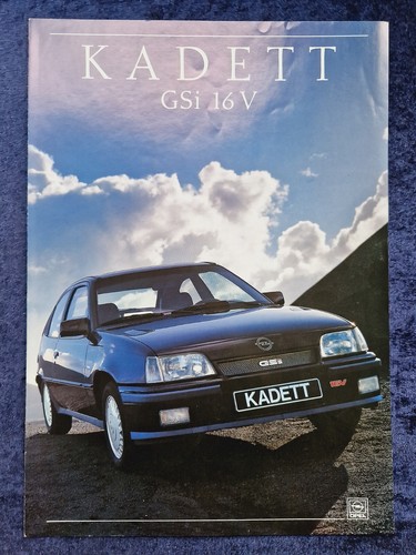 Opel kadett gsi - opel,