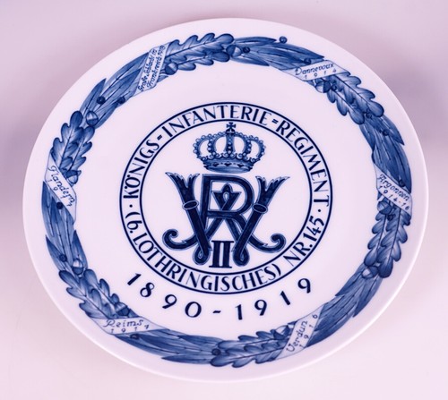 Meissen regimentsteller - meissen,