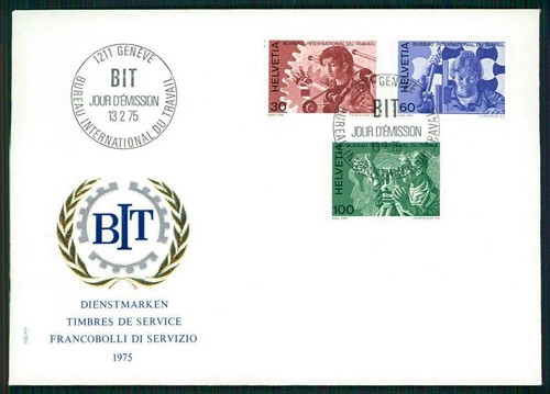 Schweiz ämter bit fdc 1969 - fdc,