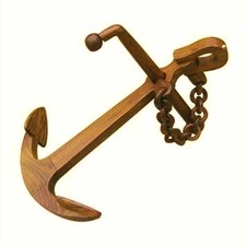 Maritime Deko Stockanker XXL