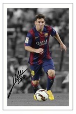 LIONEL MESSI / AUTOGRAMM / 10x15 cm /