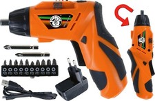 Corvus A600679 - Kids-at-Work, Akku-Schrauber mit 10+2 Bits und USB-Ladestation